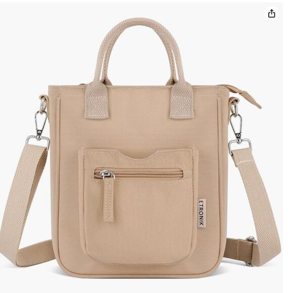Etronik canvas tote bag - Picture 1 of 5